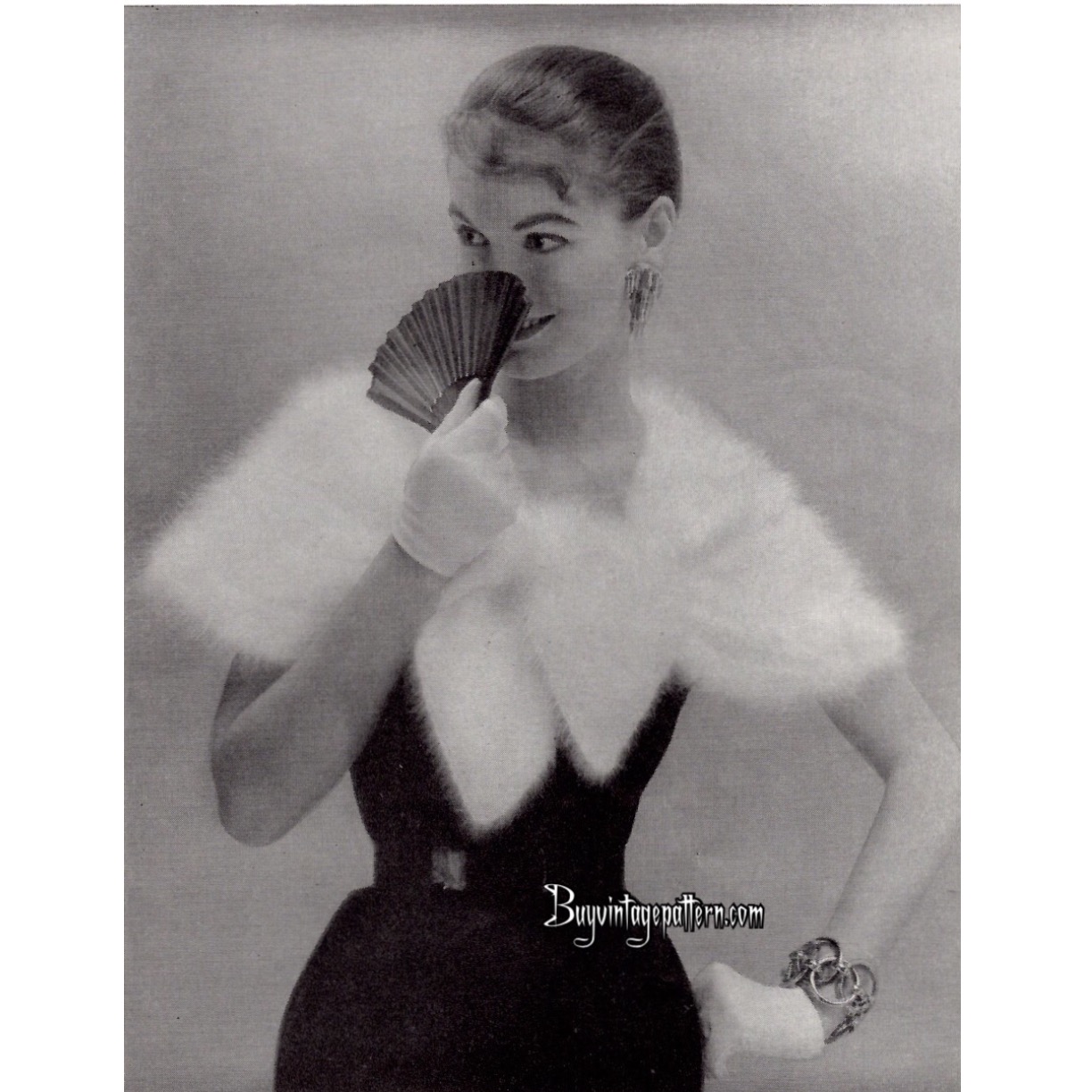 Vintage Cape Knitting pattern downloadable PDF