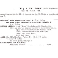 Vintage Jacket knit PDF pattern - Image 2