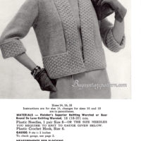 Cardigan Knitting e-pattern - Image 2