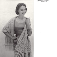 Vintage Stole Knitting pattern downloadable PDF - Image 2