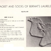Vintage Bed-jacket Knit pattern downloadable PDF - Image 2