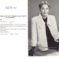 Vintage Cardigan knit pattern downloadable PDF - Image 2