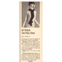 Vintage Dress Knitting pattern downloadable PDF - Image 2