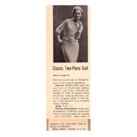 Vintage Suit Knitting pattern downloadable PDF - Image 2