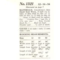 Vintage Blouse knitting pattern downloadable PDF - Image 3