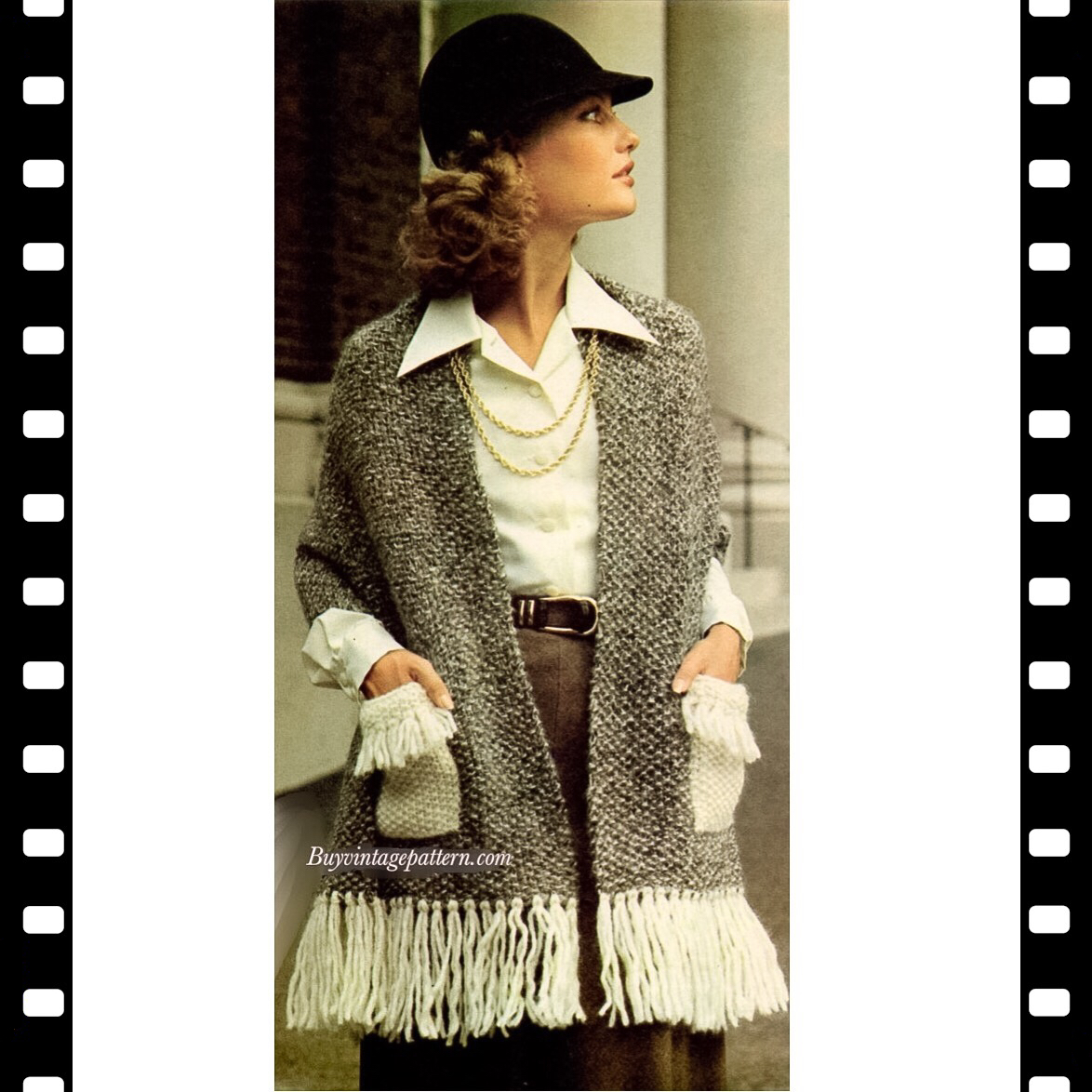 Vintage Stole PDF Knitting pattern