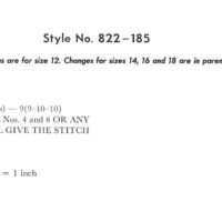 Vintage Sweater PDF Knitting pattern - Image 2