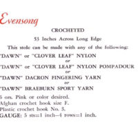 Vintage Shawl crochet pattern downloadable PDF - Image 2