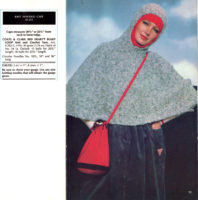 Vintage Cape knitting pattern downloadable PDF - Image 2