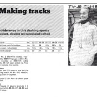Vintage Jacket knitting pattern downloadable PDF - Image 2