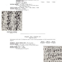 Vintage Ribbon Dress knit patterns downloadable PDF - Image 3