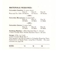 Vintage Dress Knitting pattern downloadable PDF - Image 2