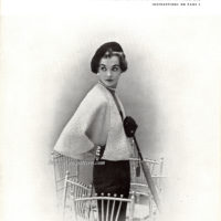 Vintage Cape Knitting pattern downloadable PDF - Image 2