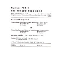 Vintage Coat knitting pattern PDF downloadable - Image 2