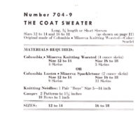 Coat Sweater Knitting pattern downloadable PDF vintage - Image 3