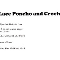 Poncho Hat Crochet pattern downloadable PDF - Image 2