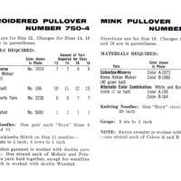 Vintage Pullovers Knit pattern downloadable PDF - Image 2