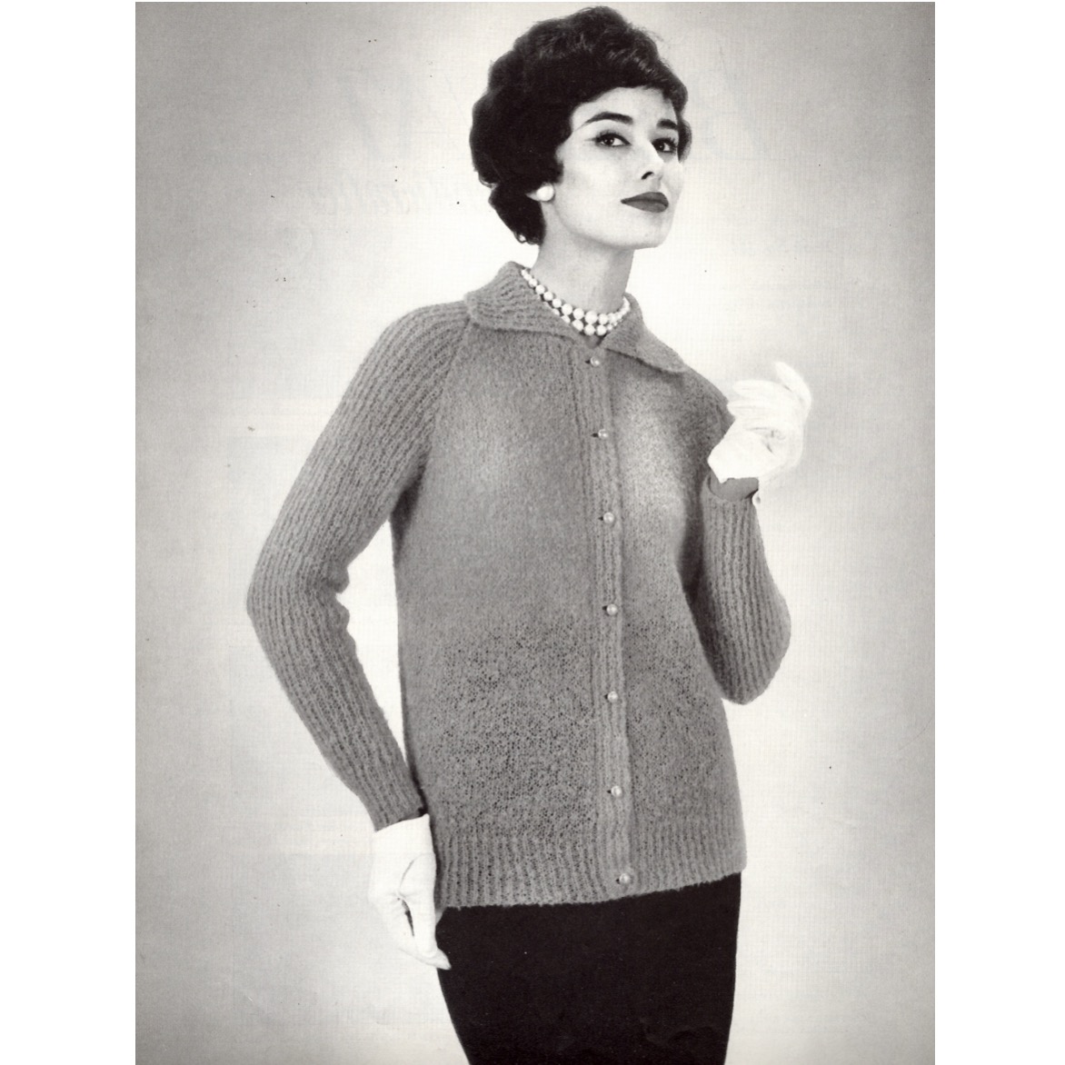 Cardigan Knitting e-pattern