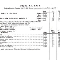 Vintage Suit Knitting pattern downloadable PDF - Image 3