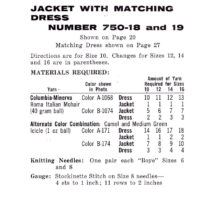 Dress n Jacket knit patterns PDF - Image 2