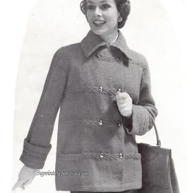 Vintage Jacket PDF Knitting pattern