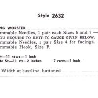 Vintage Jacket PDF Knitting pattern - Image 2
