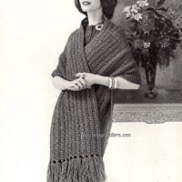 Vintage Stole Knitting pattern downloadable PDF - Image 2