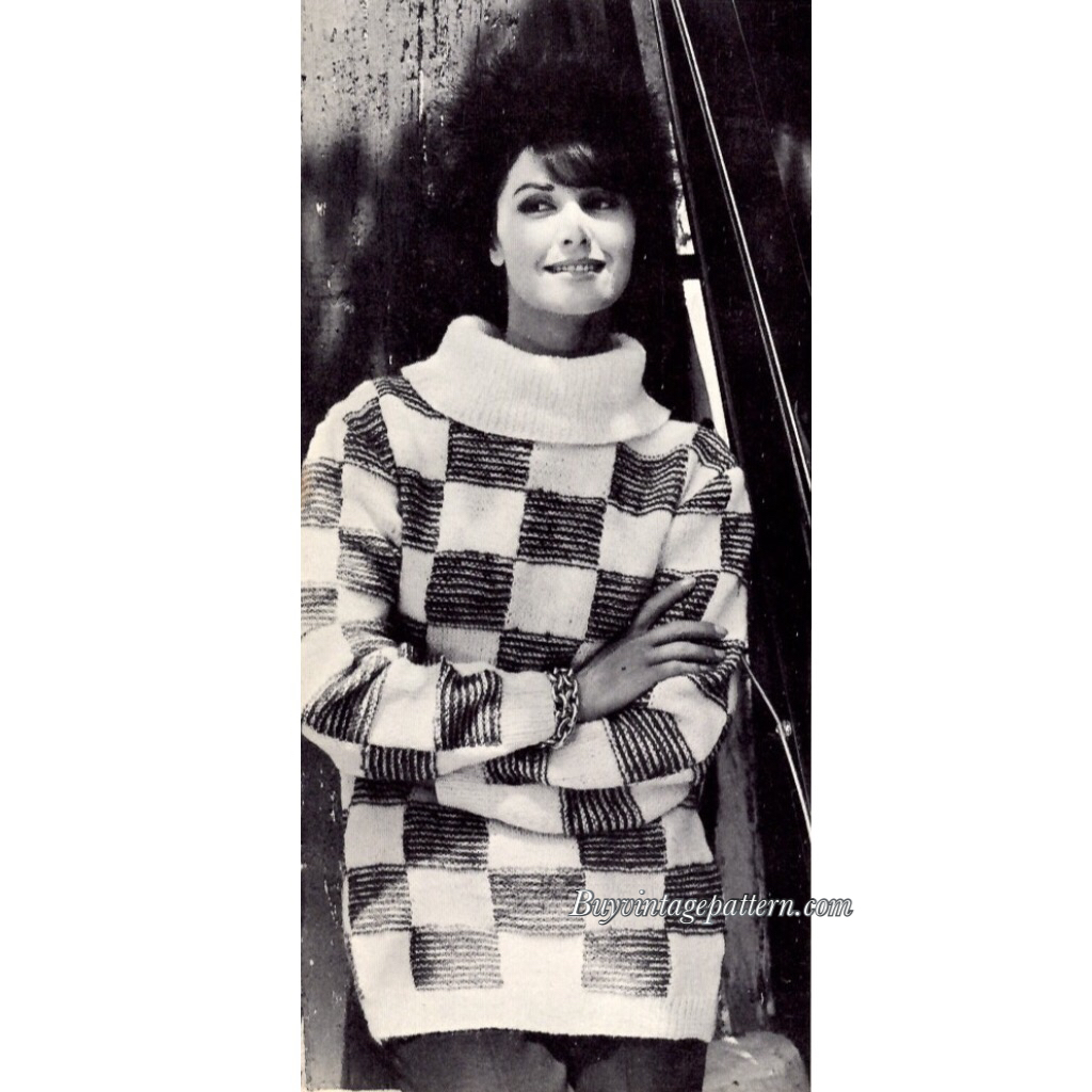 Pullover Knitting e-pattern