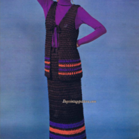 Vest n Skirt PDF crochet pattern - Image 2