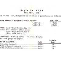 Vintage Mohair Jacket Knit Pattern downloadable PDF - Image 2