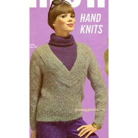 Pullover Knitting e-pattern
