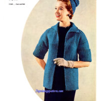Jacket n Cap Knit pattern downloadable PDF - Image 2