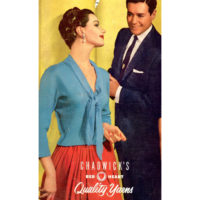 Vintage Blouse knitting pattern downloadable PDF - Image 2