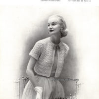 Vintage Bolero crochet pattern downloadable PDF - Image 2