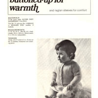 Vintage Baby jacket PDF Knitting pattern - Image 2
