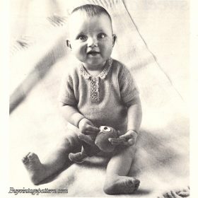 Retro Jumper n Pants PDF knit patterns