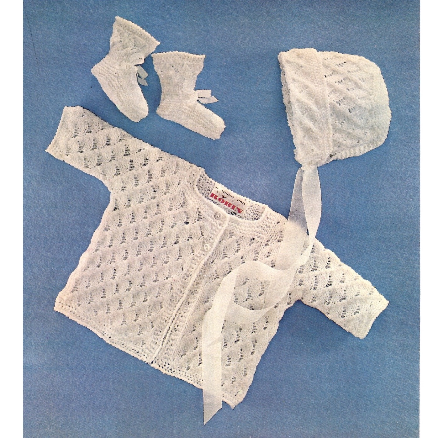 Retro Matinee Coat PDF knit pattern