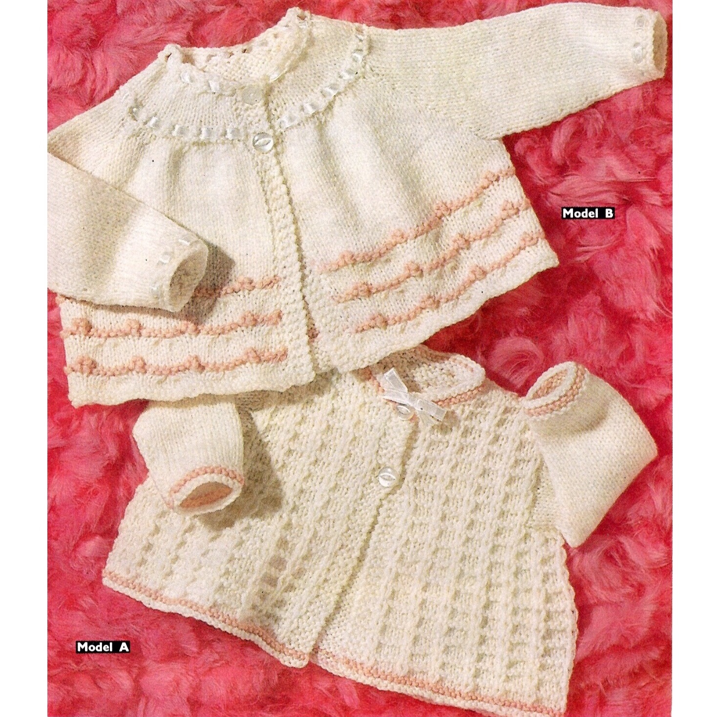 Retro Matinee Coats PDF Knitting patterns