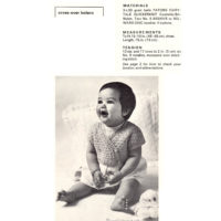 Vintage Baby Bolero Knitting pattern PDF downloadable - Image 2