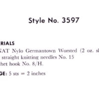 Vintage Shawl knitting pattern downloadable PDF - Image 2