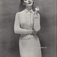 Cardigan and Skirt knit e-pattern - Image 2