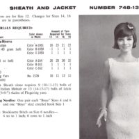 Vintage Jacket, Dress, Coat Knit pattern downloadable PDF - Image 2