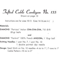 Cardigan Knitting e-pattern - Image 2