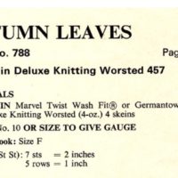 Vintage Red Shawl Knit pattern downloadable PDF - Image 2