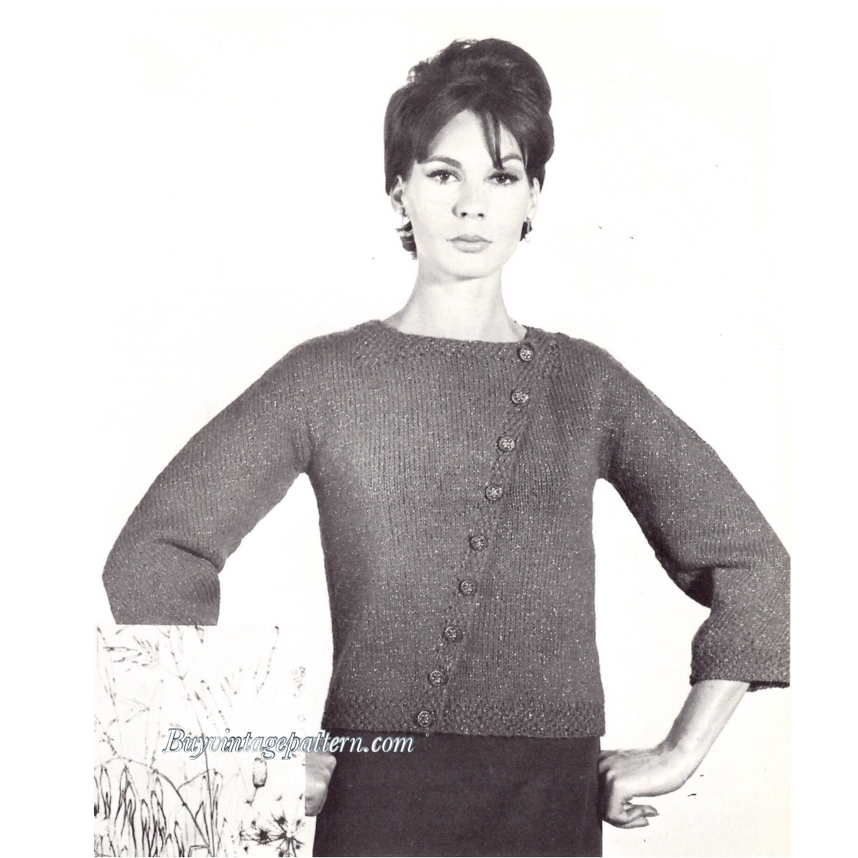 Sweater PDF Knitting pattern