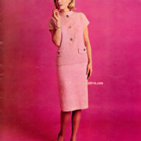 Two pieces dress Knitting e-pattern - Image 2