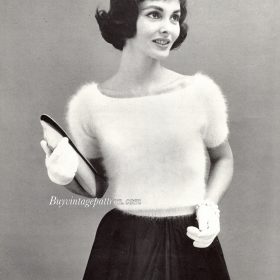 Pullover Knitting e-pattern