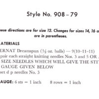 Pullover Knitting e-pattern - Image 2