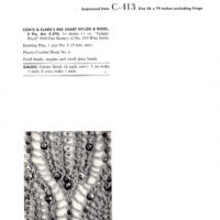 Vintage Stole Knitting pattern downloadable PDF - Image 2