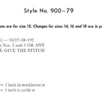 Cardigan Knitting e-pattern - Image 3